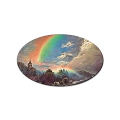 Abstract Art Psychedelic Arts Experimental Sticker Oval (100 Pack) by Bangk1t