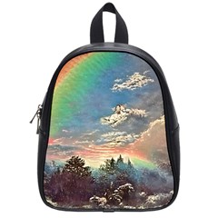 Abstract Art Psychedelic Arts Experimental School Bag (small) by Bangk1t