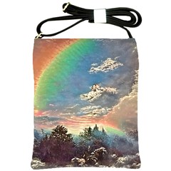 Abstract Art Psychedelic Arts Experimental Shoulder Sling Bag by Bangk1t