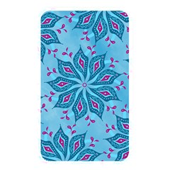 Flower Template Mandala Nature Blue Sketch Drawing Memory Card Reader (rectangular) by Bangk1t