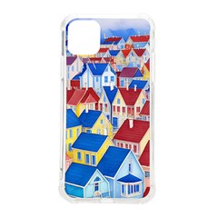 City Houses Cute Drawing Landscape Village Iphone 11 Pro Max 6 5 Inch Tpu Uv Print Case by Bangk1t