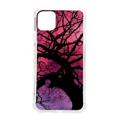 Trees Silhouette Sky Clouds Sunset Iphone 11 Pro Max 6 5 Inch Tpu Uv Print Case by Bangk1t