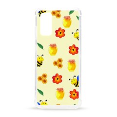 Seamless Background Honey Bee Wallpaper Texture Samsung Galaxy S20 6 2 Inch Tpu Uv Case by Bangk1t