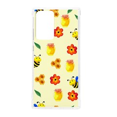 Seamless Background Honey Bee Wallpaper Texture Samsung Galaxy Note 20 Ultra Tpu Uv Case by Bangk1t