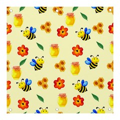 Seamless Background Honey Bee Wallpaper Texture Banner And Sign 3  X 3 