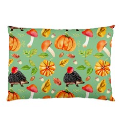 Autumn Seamless Background Leaves Wallpaper Texture Pillow Case