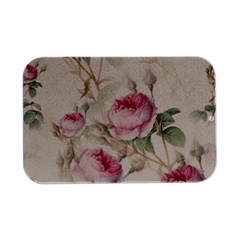 Roses Plants Vintage Retro Flowers Pattern Open Lid Metal Box (silver)   by Bangk1t