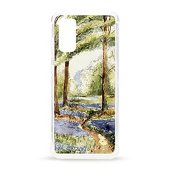 Trees Park Watercolor Lavender Flowers Foliage Samsung Galaxy S20 6 2 Inch Tpu Uv Case by Bangk1t