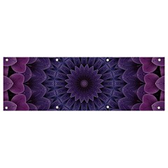 Shape Geometric Symmetrical Symmetry Wallpaper Banner And Sign 9  X 3  by Bangk1t