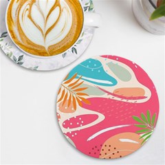 Vector Art At Vecteezy Aesthetic Abstract Uv Print Round Tile Coaster by Amaryn4rt