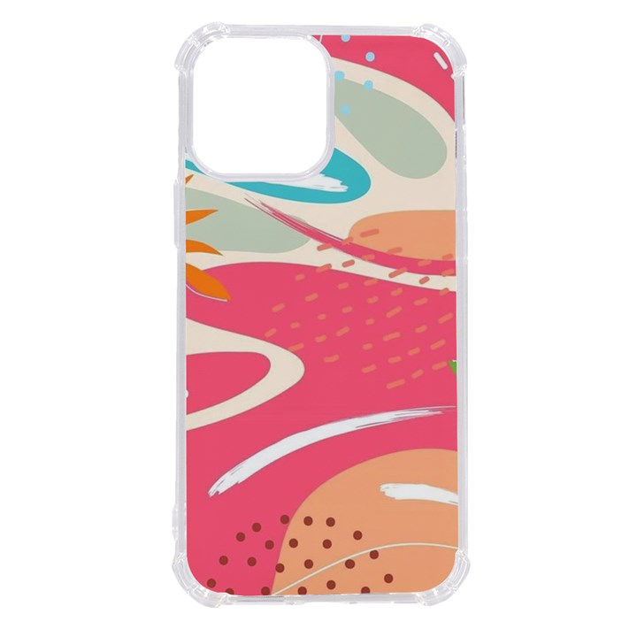 Vector Art At Vecteezy Aesthetic Abstract iPhone 13 Pro Max TPU UV Print Case