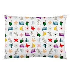 Snail Butterfly Pattern Seamless Pillow Case (two Sides) by Amaryn4rt