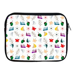 Snail Butterfly Pattern Seamless Apple Ipad 2/3/4 Zipper Cases by Amaryn4rt