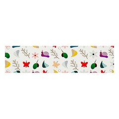 Snail Butterfly Pattern Seamless Banner And Sign 4  X 1  by Amaryn4rt