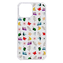 Snail Butterfly Pattern Seamless Iphone 13 Pro Max Tpu Uv Print Case by Amaryn4rt