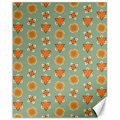 Floral Pattern Canvas 16  X 20  by Amaryn4rt