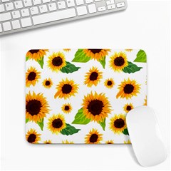 Sunflower Flower Seamless Small Mousepad by Amaryn4rt