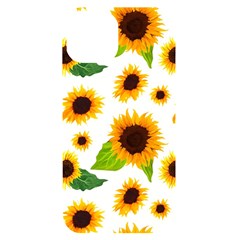 Sunflower Flower Seamless Iphone 14 Black Uv Print Case by Amaryn4rt