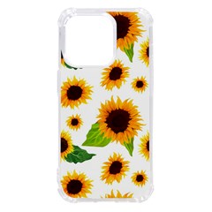 Sunflower Flower Seamless Iphone 14 Pro Tpu Uv Print Case by Amaryn4rt