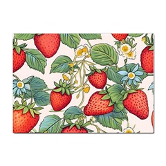 Strawberry Fruit Sticker A4 (100 Pack) by Amaryn4rt