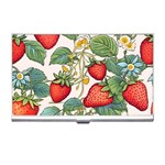 Strawberry Fruit Business Card Holder Front