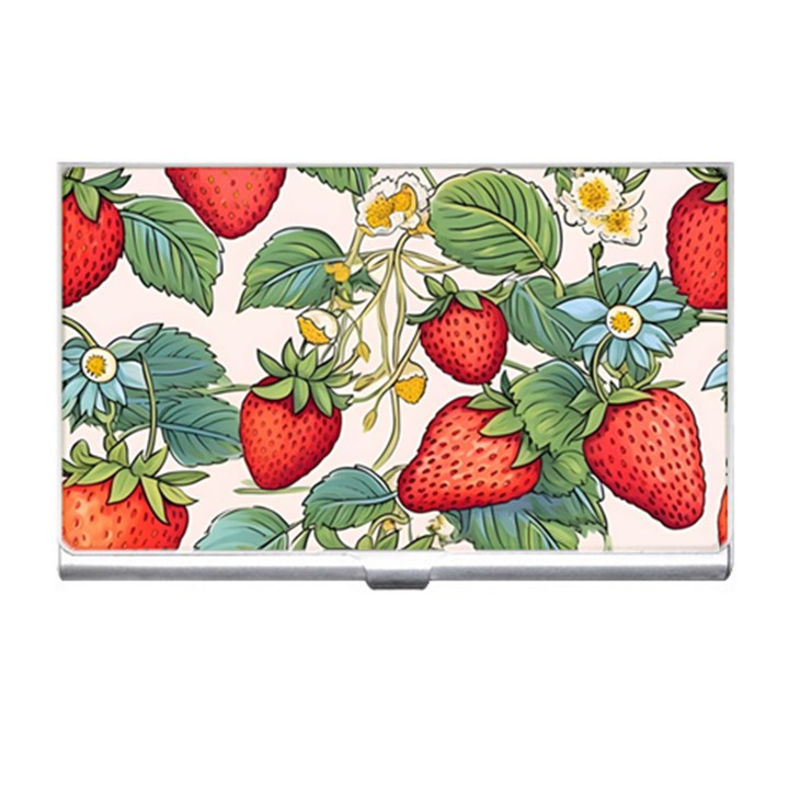 Strawberry Fruit Business Card Holder