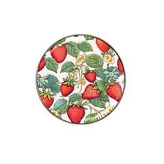 Strawberry Fruit Hat Clip Ball Marker by Amaryn4rt