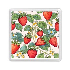 Strawberry Fruit Memory Card Reader (square) by Amaryn4rt