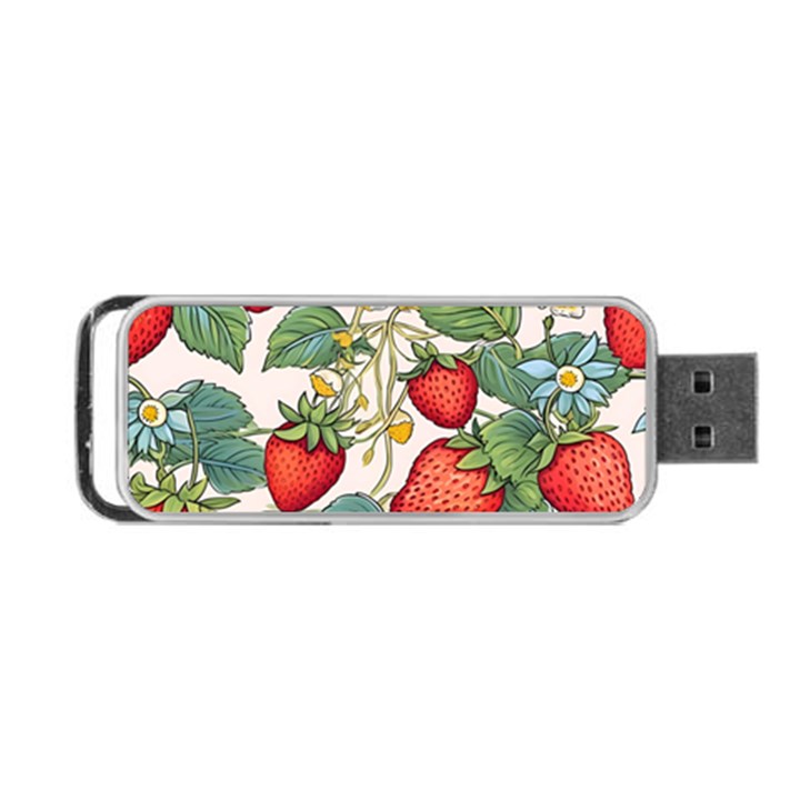 Strawberry Fruit Portable USB Flash (One Side)