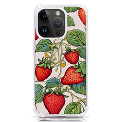 Strawberry Fruit Iphone 14 Pro Tpu Uv Print Case