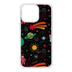 Seamless Pattern Space Iphone 13 Pro Tpu Uv Print Case