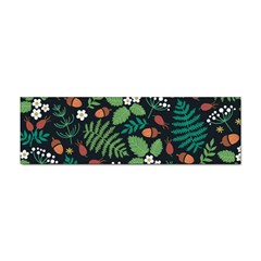 Pattern Forest Leaf Fruits Flowers Motif Sticker Bumper (10 Pack) by Amaryn4rt