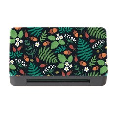 Pattern Forest Leaf Fruits Flowers Motif Memory Card Reader With Cf by Amaryn4rt