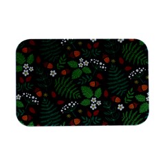 Pattern Forest Leaf Fruits Flowers Motif Open Lid Metal Box (silver)  