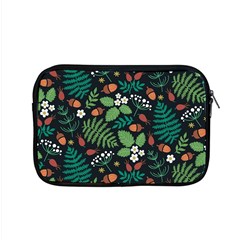 Pattern Forest Leaf Fruits Flowers Motif Apple Macbook Pro 15  Zipper Case by Amaryn4rt