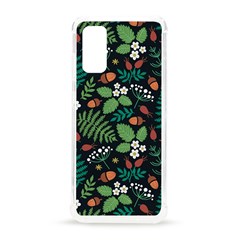 Pattern Forest Leaf Fruits Flowers Motif Samsung Galaxy S20 6 2 Inch Tpu Uv Case by Amaryn4rt