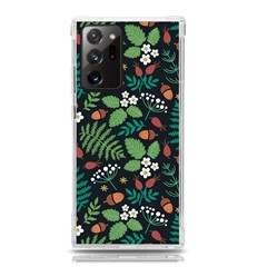 Pattern Forest Leaf Fruits Flowers Motif Samsung Galaxy Note 20 Ultra Tpu Uv Case by Amaryn4rt