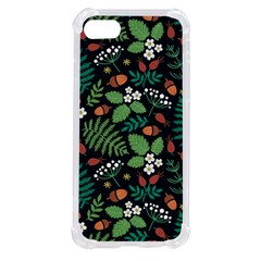 Pattern Forest Leaf Fruits Flowers Motif Iphone Se