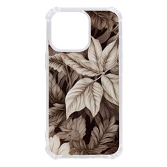 Plant Leaves Pattern Iphone 13 Pro Tpu Uv Print Case by Amaryn4rt