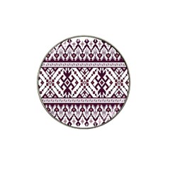 Illustration Ukrainian Folk Seamless Pattern Ornament Hat Clip Ball Marker by pakminggu