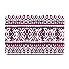 Illustration Ukrainian Folk Seamless Pattern Ornament Plate Mats by pakminggu