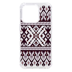 Illustration Ukrainian Folk Seamless Pattern Ornament Iphone 14 Pro Tpu Uv Print Case by pakminggu