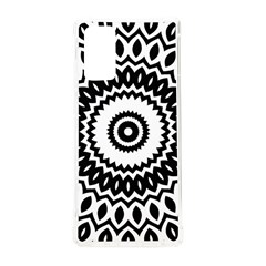 Circular Concentric Radial Symmetry Abstract Samsung Galaxy Note 20 Tpu Uv Case by pakminggu