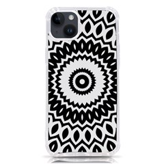 Circular Concentric Radial Symmetry Abstract Iphone 14 Plus Tpu Uv Print Case