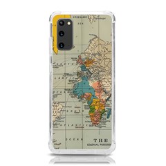 Vintage World Map Samsung Galaxy S20 6 2 Inch Tpu Uv Case by pakminggu