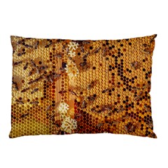 Bees Nature Animals Honeycomb Pillow Case by pakminggu