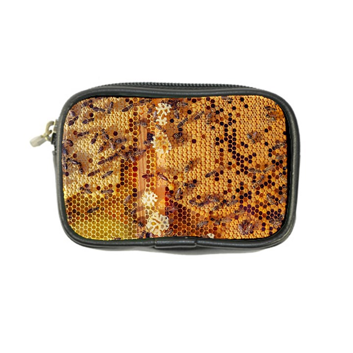 Bees Nature Animals Honeycomb Coin Purse