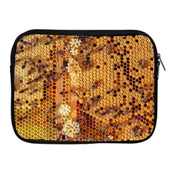 Bees Nature Animals Honeycomb Apple Ipad 2/3/4 Zipper Cases by pakminggu