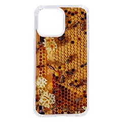 Bees Nature Animals Honeycomb Iphone 14 Pro Max Tpu Uv Print Case by pakminggu