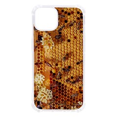 Bees Nature Animals Honeycomb Iphone 13 Tpu Uv Print Case by pakminggu